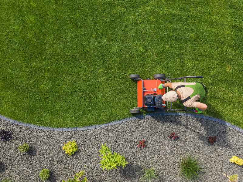 Tonte de pelouse par Passion Ô Jardin